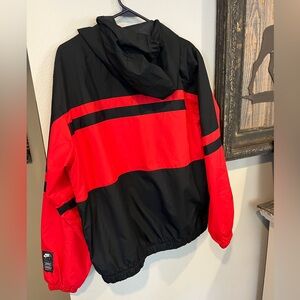 Rare Nike Air 1978 woven 1/2 zip windbreaker